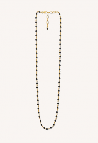 by-bar sterre necklace  black 