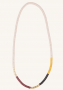 by-bar Daan necklace  light violet 