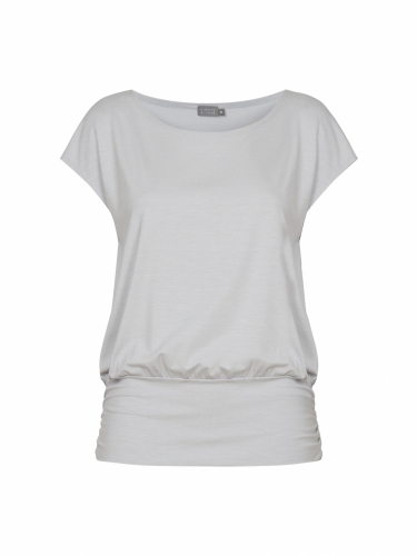 No Man's Land top pearl grey 