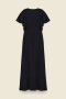 Dorothee Schumacher DAILY BEACH dress pure black bij Marja Lamme Fashion Amsterdam!