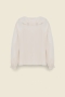 Dorothee Schumacher FLUID VOLUMES blouse off white bij Marja Lamme Fashion Amsterdam!