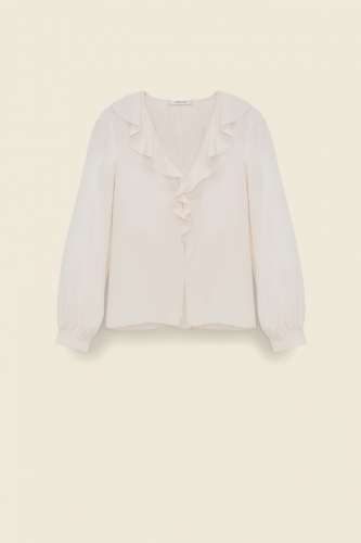 Dorothee Schumacher FLUID VOLUMES blouse  off white 
