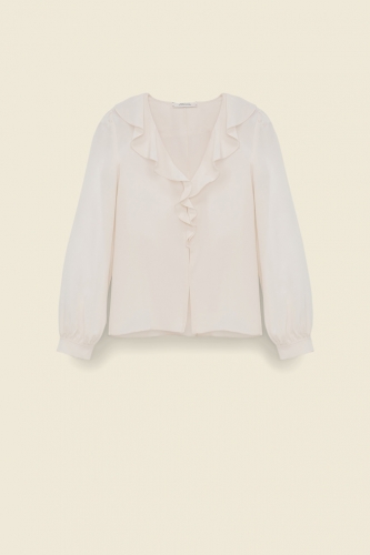 Dorothee Schumacher FLUID VOLUMES blouse  off white 