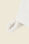 Dorothee Schumacher MODERN TOWELLING clutch off white bij Marja Lamme Fashion Amsterdam!