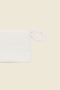 Dorothee Schumacher MODERN TOWELLING clutch off white bij Marja Lamme Fashion Amsterdam!