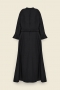 Dorothee Schumacher SUMMER CRUISE dress pure black bij Marja Lamme fashion Amsterdam!
