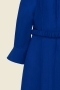 Dorothee Schumacher SUMMER CRUISE dress royal blue bij Marja Lamme fashion Amsterdam!