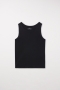 Luisa Cerano tanktop aus organic cotton deep black 