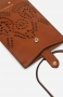 Vanessa Bruno Phone case housse smart phone cognac bij Marja Lamme Fashion Amsterdam!
