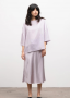 Ahlvar Gallery hana satin skirt Lavender 