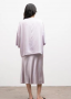 Ahlvar Gallery hana satin skirt Lavender 
