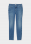 Closed Skinny pusher mid blue 