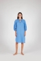 120% lino Woman dress cloud 