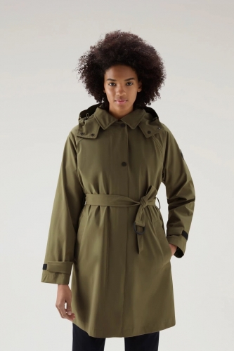 Woolrich Fayette light coat Dark Green 