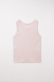 Luisa Cerano tanktop aus organic cotton dusty blush 