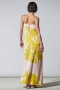 Luisa Cerano kleid mit blossom-print multi bij Marja Lamme fashion Amsterdam!