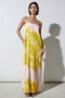Luisa Cerano kleid mit blossom-print multi 