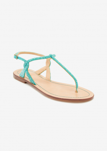 Malìparmi Flat sandal menta-munt 