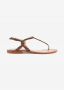 Malìparmi Flat sandal ruggine-rust 