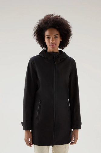 Woolrich leavitt light parka  black 