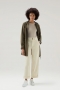 Woolrich leavitt light parka  Dark Green bij Marja Lamme fashion Amsterdam!