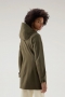 Woolrich leavitt light parka  Dark Green bij Marja Lamme fashion Amsterdam!