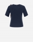 Herno Blusa Donna Blu bij Marja Lamme fashion Amsterdam!