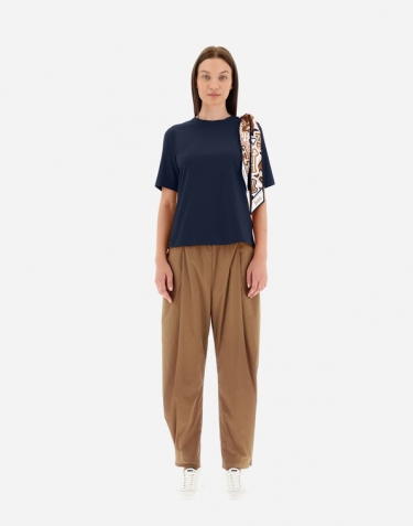 Herno Blusa Donna Blu 