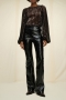 Dorothee Schumacher Sparkling moment dark brown bij Marja Lamme fashion Amsterdam!