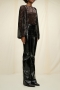 Dorothee Schumacher Sparkling moment dark brown bij Marja Lamme fashion Amsterdam!