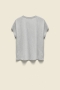 Dorothee Schumacher Bold love shirt grey red mix  bij Marja Lamme fashion Amsterdam!