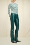 Dorothee Schumacher Sleek comfort pants dark green bij Marja Lamme fashion Amsterdam!