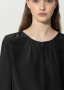 Luisa Cerano blouse overhemd black 