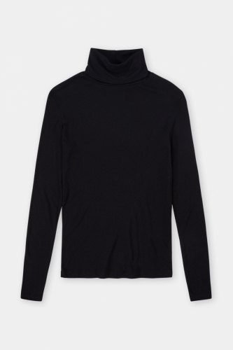 Closed turtle neck longsleeve black 