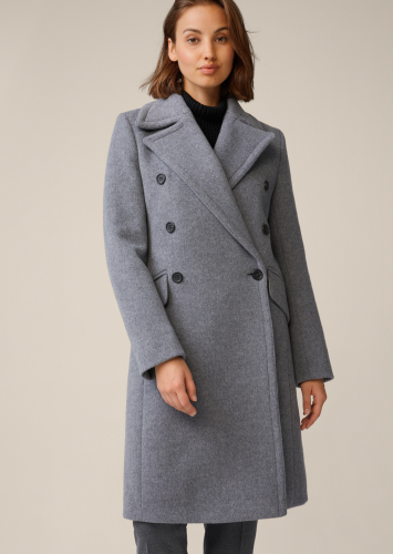 Windsor Coat grey melange 