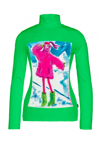 Goldbergh COOLGIRL long sleeve tee flash green 