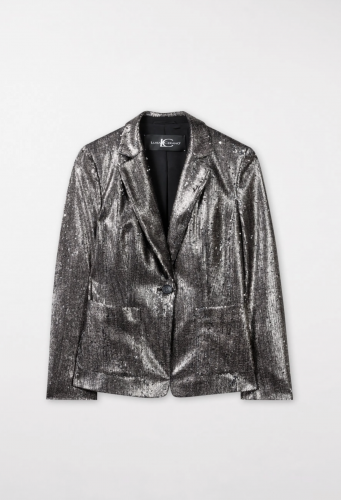 Luisa Cerano Pailletten-Blazer multi 