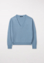 Luisa Cerano V-neck Pullover Smoky blue 
