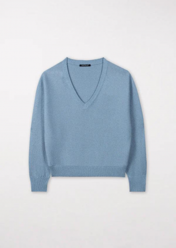 Luisa Cerano V-neck Pullover Smoky blue 