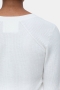 Closed V cardigan long sleeve ivory 
