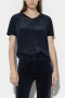 Luisa Cerano V-neck Shirt midnight blue 