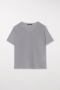 Luisa Cerano V-neck Shirt silver grey 