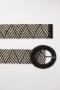Luisa Cerano textilgurtel mit muster multi 