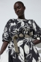 Luisa Cerano textilgurtel mit muster multi 