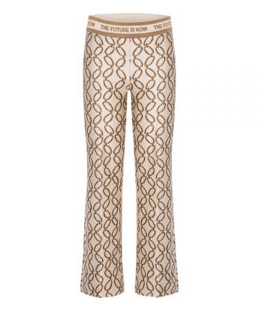 Cambio Faith golden lurex chain in car 