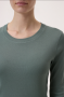Closed crewneck longsleeve Faded green  