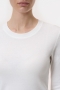 Closed crewneck longsleeve ivory 