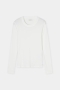 Closed crewneck longsleeve ivory 