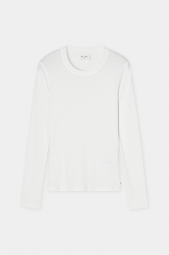 Closed crewneck longsleeve ivory 