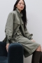 Closed Heritage jacket Faded green  